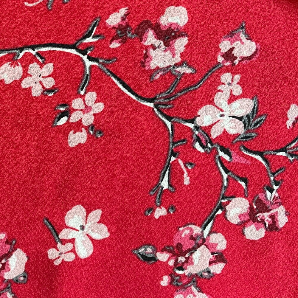 Primark Cherry Blossom Floral Blouse - Size 16 - Picture 5 of 5